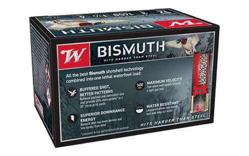 Ammunition Winchester Ammunition Bismuth 12Gauge WIN BISMUTH 12GA 3" #4 15/150